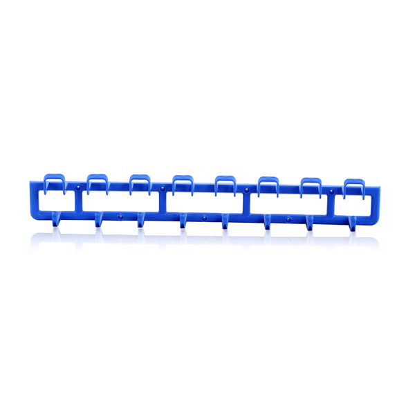 Wall Hanger 16 Hook -SM Blue
